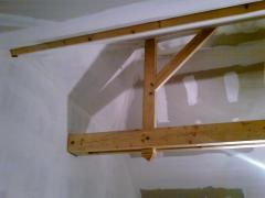 PLACAGE AVEC CHARPENTE APPARENTE